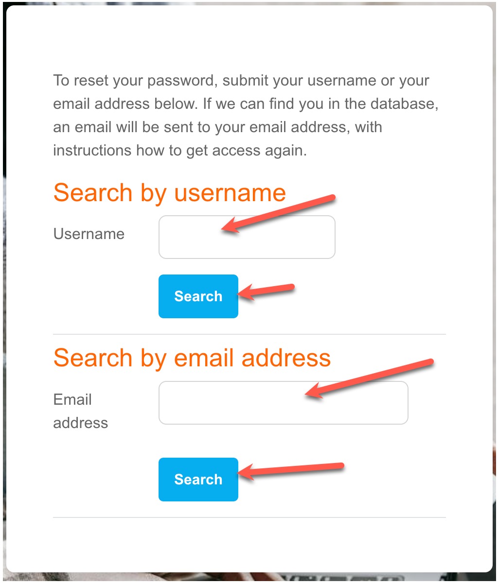 Lost Password