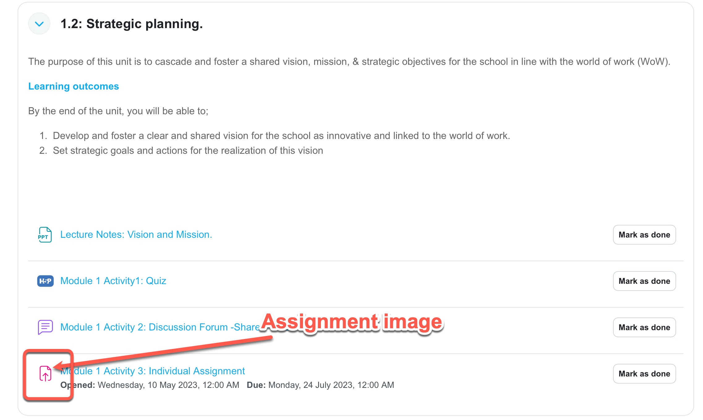 Assignment link